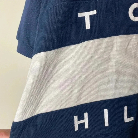 Vintage Tommy Hilfiger Flag Polo Shirt Size XL - Picture 4 of 4